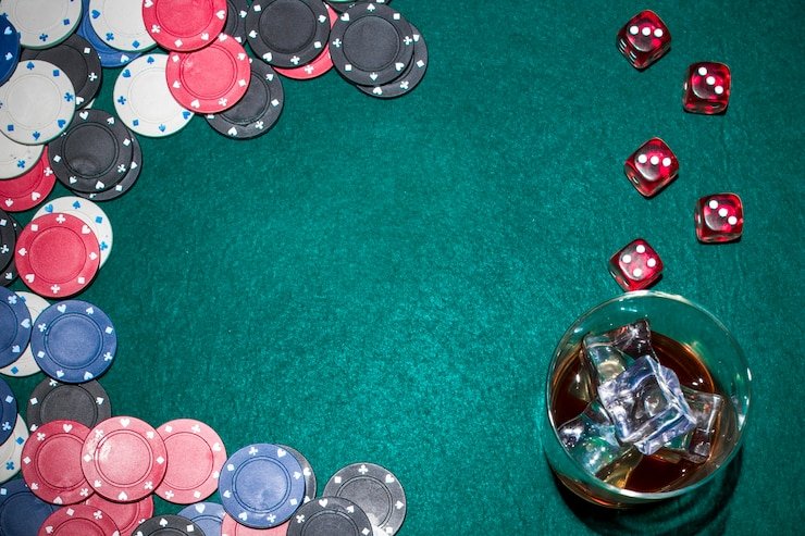 Mobile phone displaying BandarQ card game table with dealer and player hands