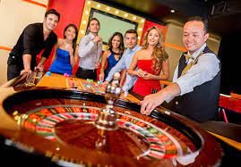 Multi-camera live-dealer studio with professional dealer and betting interface